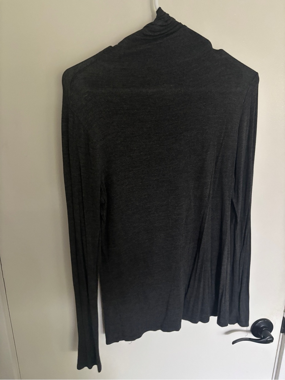 Charcoal Long Sleeve Lightweight Top